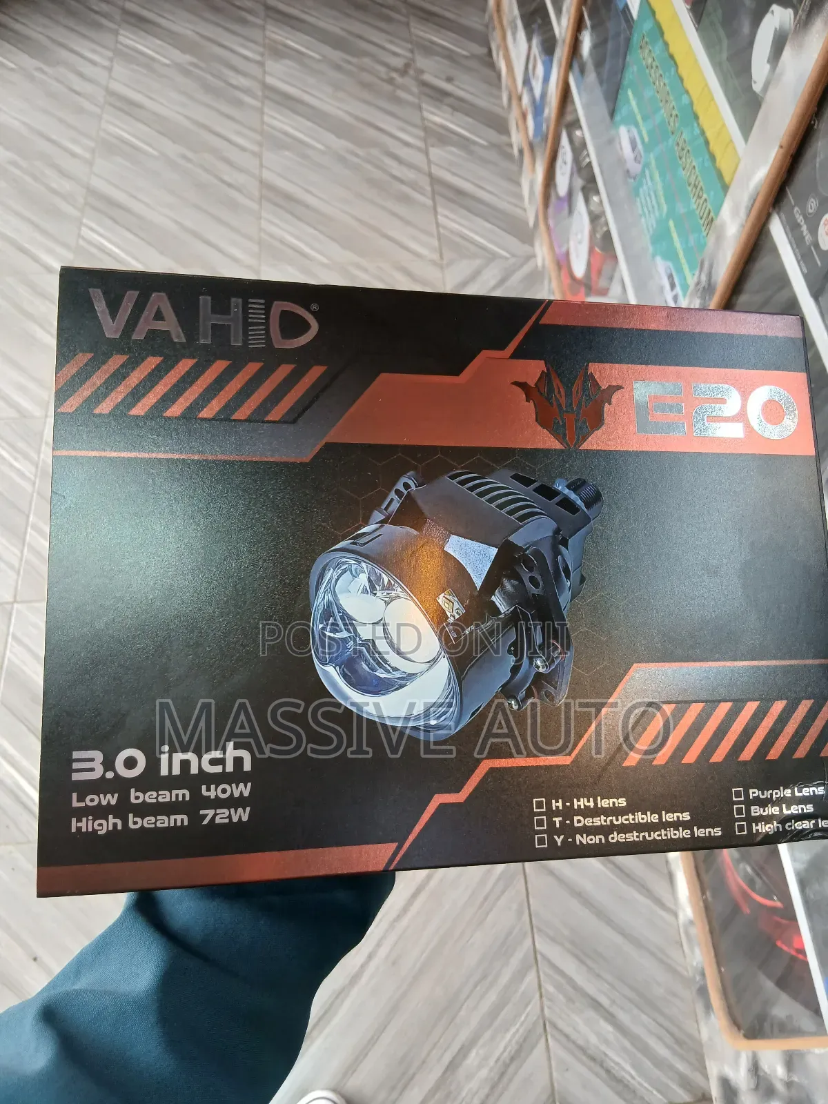 3inch Double Raiser Headligts Projector