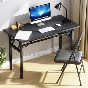 Office Desk; 1.5m Foldable Home Office Desk
