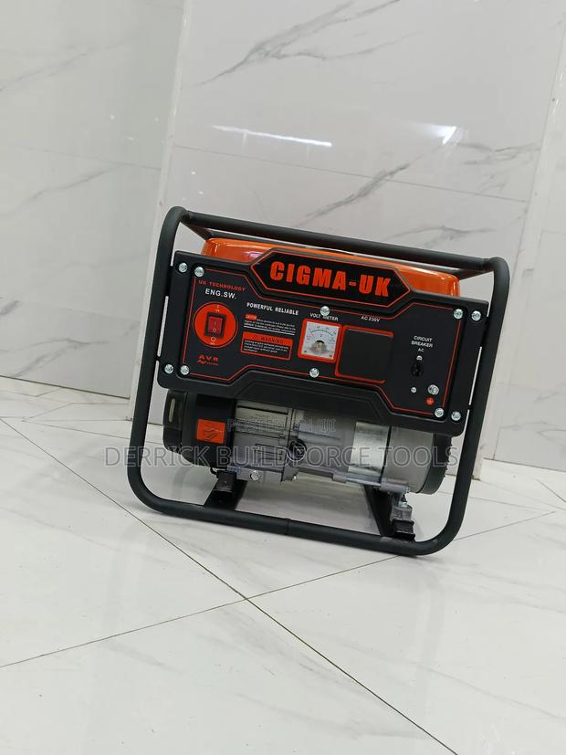 3.5kva Cigma-Uk Petrol-Powered Generator - thumbnail 3