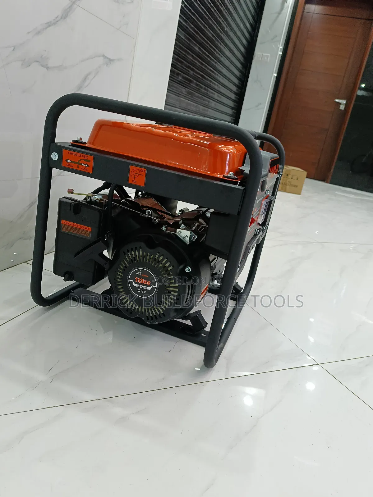 3.5kva Cigma-Uk Petrol-Powered Generator