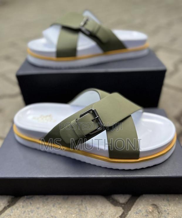Soft Sole Hermès Men's Sandals Size 39-45