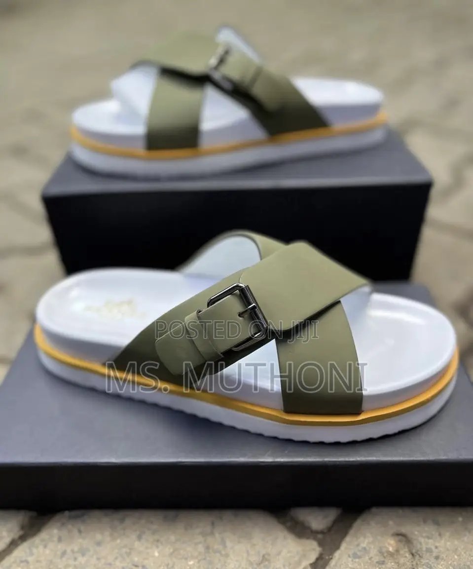 Soft Sole Hermès Men's Sandals Size 39-45