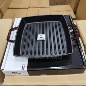 23 Staub Square Grill Pan (Maroon ) - main view
