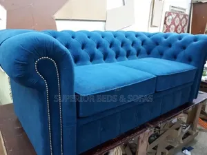 Teal Chesterfield Sofa 3 Seater