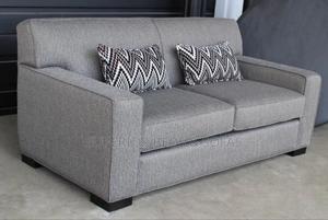 3 Seater Grey Minimalist Sofa - thumbnail 2