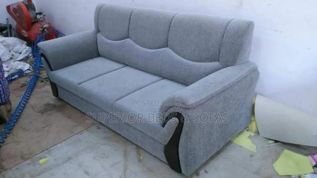 Classic Grey 3 Seater Sofa