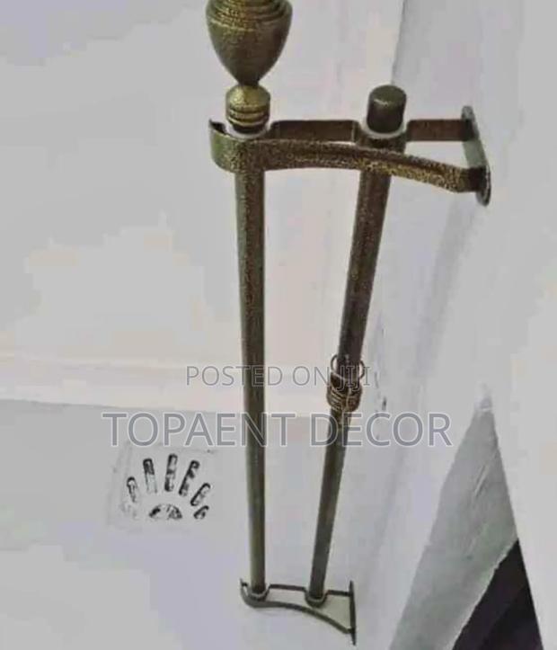 Long Lasting,All Lengths And Heavy Powder Coated Window Curtain Rods