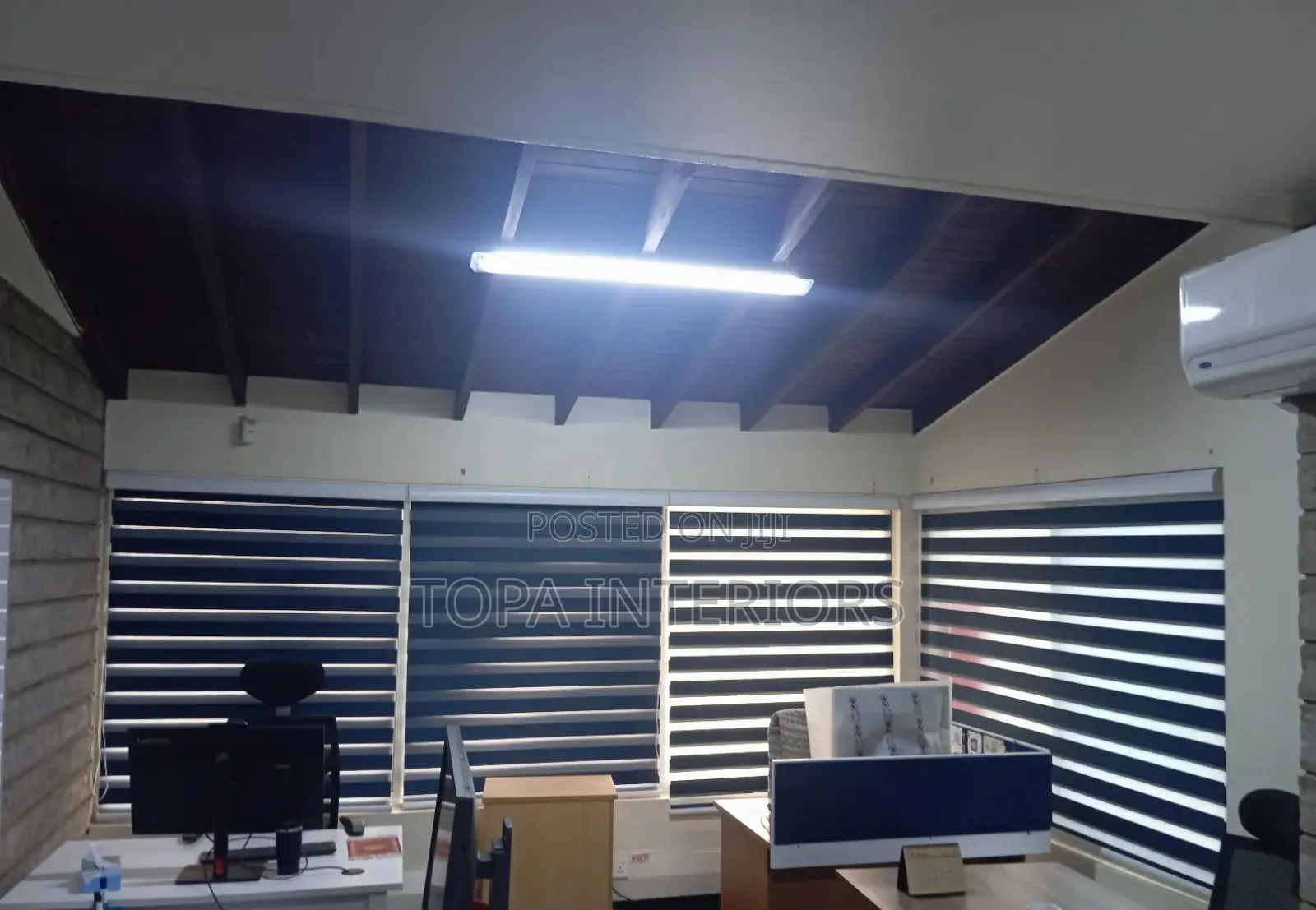 Privacy Window Blinds for Office Light Management Roller Blinds