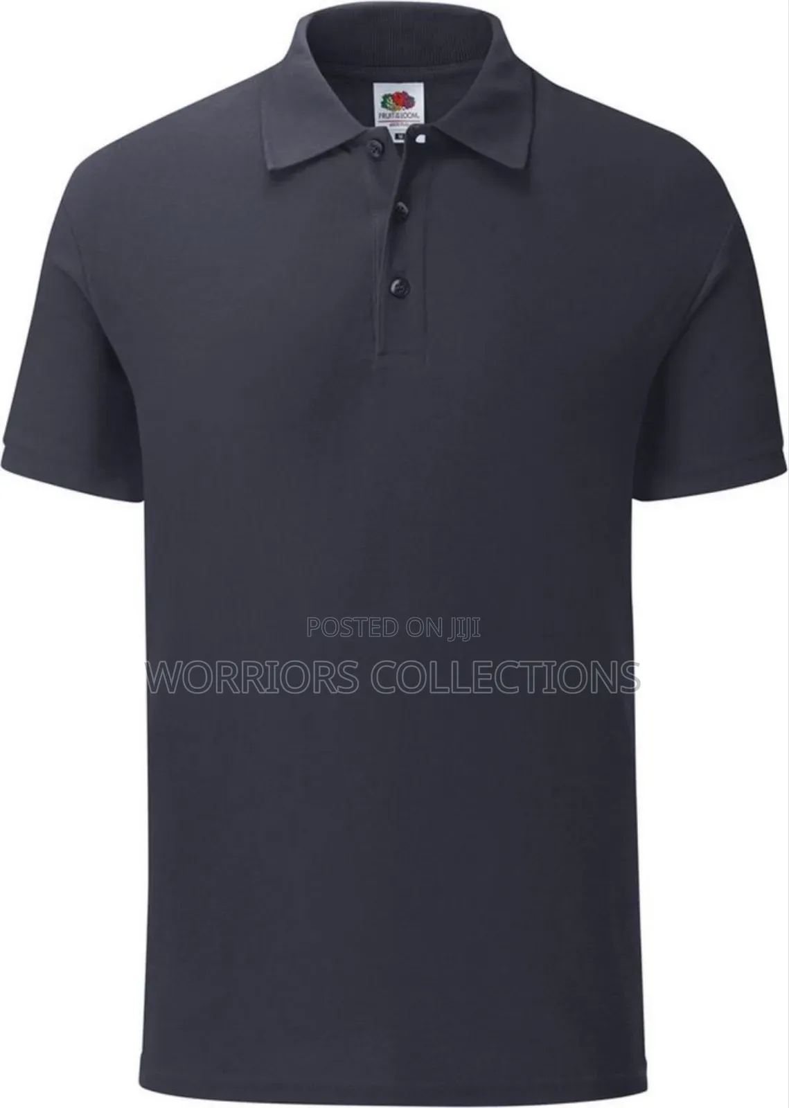 All Black Shade Colours Polo T-Shirts Available
