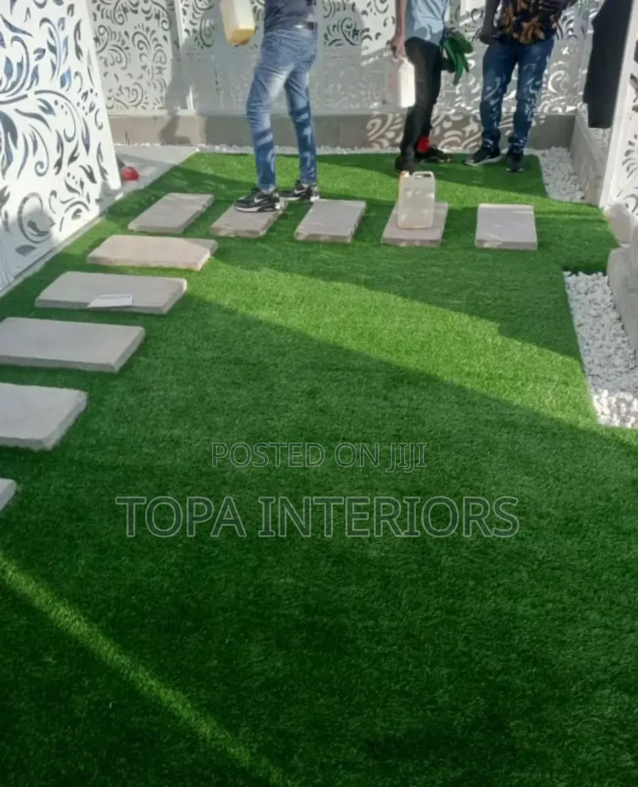 Green Outdoor Rugs 10mm Artificial Turf Grass Carpets for Landscaping