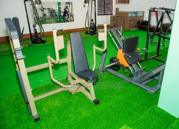 Durable Dense Artificial Turf Grass Carpets for Gym Floor Mats Carpets
