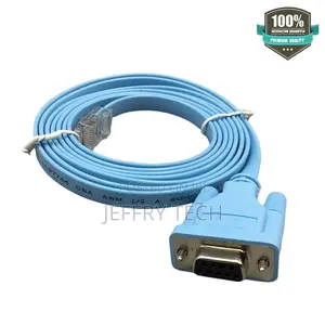 Cisco Systems 9-Pin Db9 Female Console Cable Rs232 Serial Port to Rj4