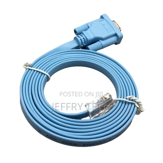 Cisco Systems 9-Pin Db9 Female Console Cable Rs232 Serial Port to Rj4