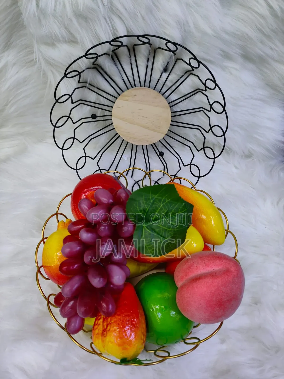 Round Wired Fruits Bowl - Cd