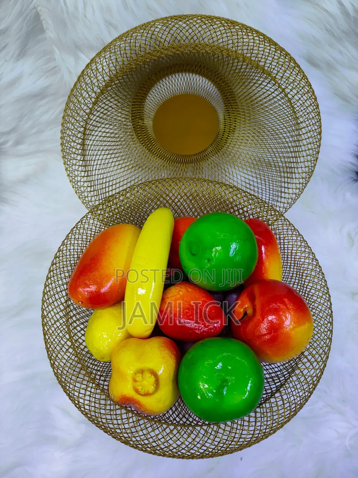 Mesh Round Fruit Bowl - Cd