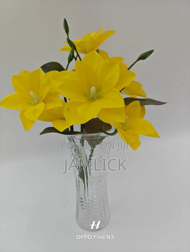 Glass Vase With Flower - Cd - thumbnail 5