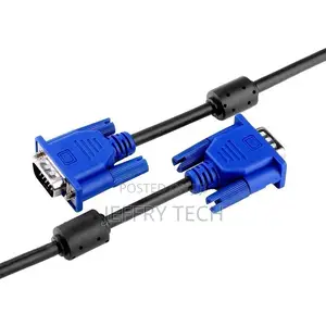 15-Pin 1.8m Vga Cable for Display Monitor, Pc, Laptop