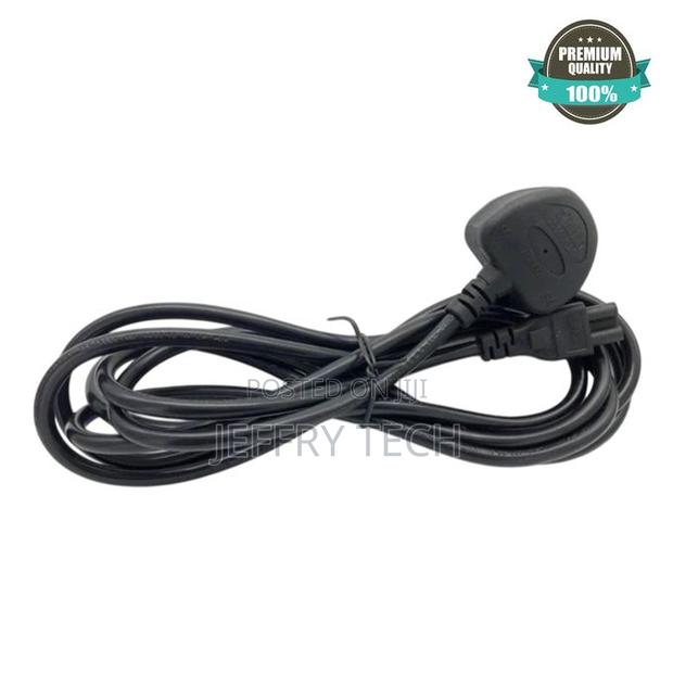 3-Pin Power Cord With Fuse, 1.8m for Laptop