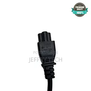 3-Pin Power Cord With Fuse, 1.8m for Laptop