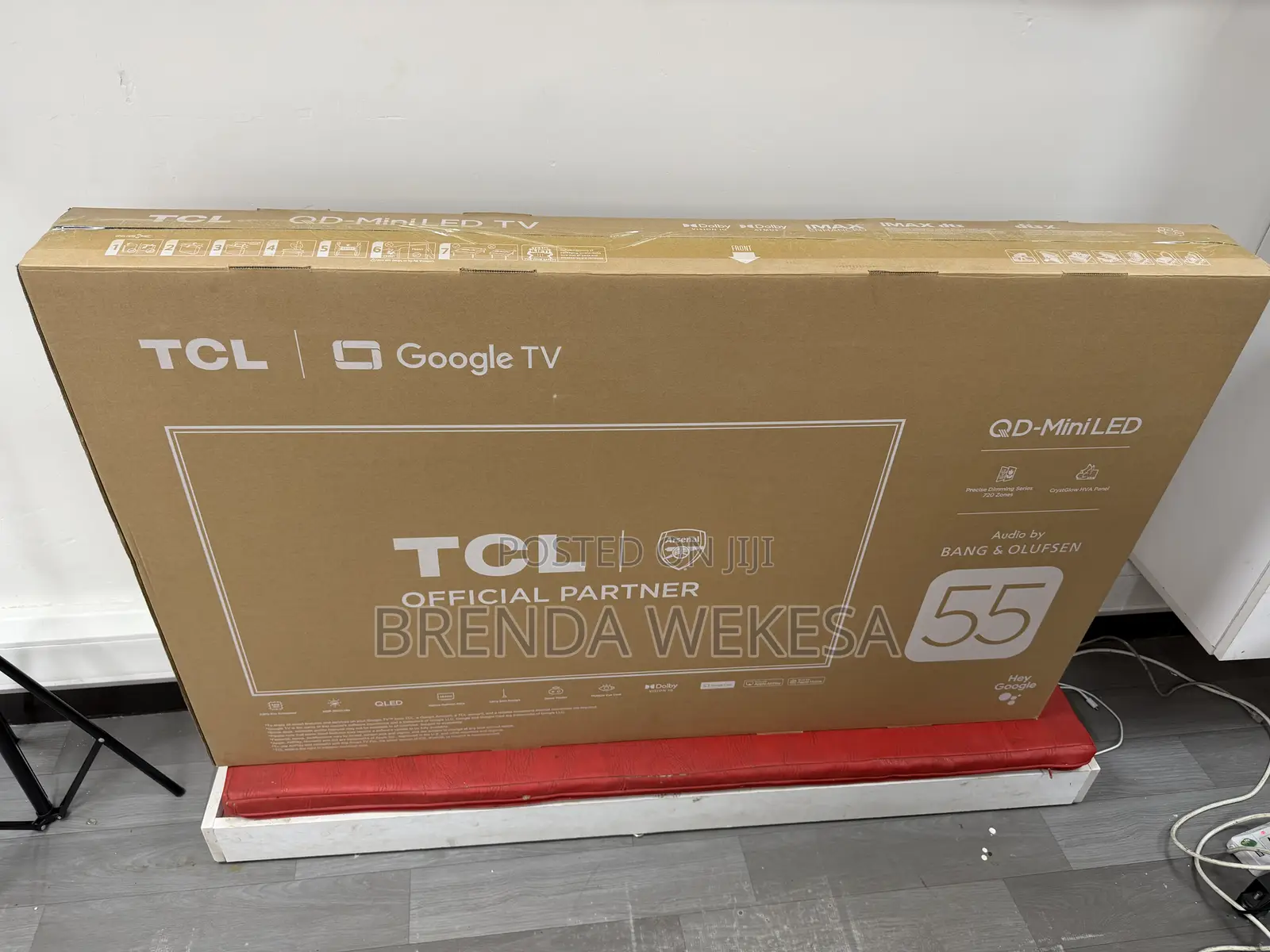TCL 55c7k - 55 Inch Qd-Miniled , 144hz Refresh Rate, Smart Google Tv
