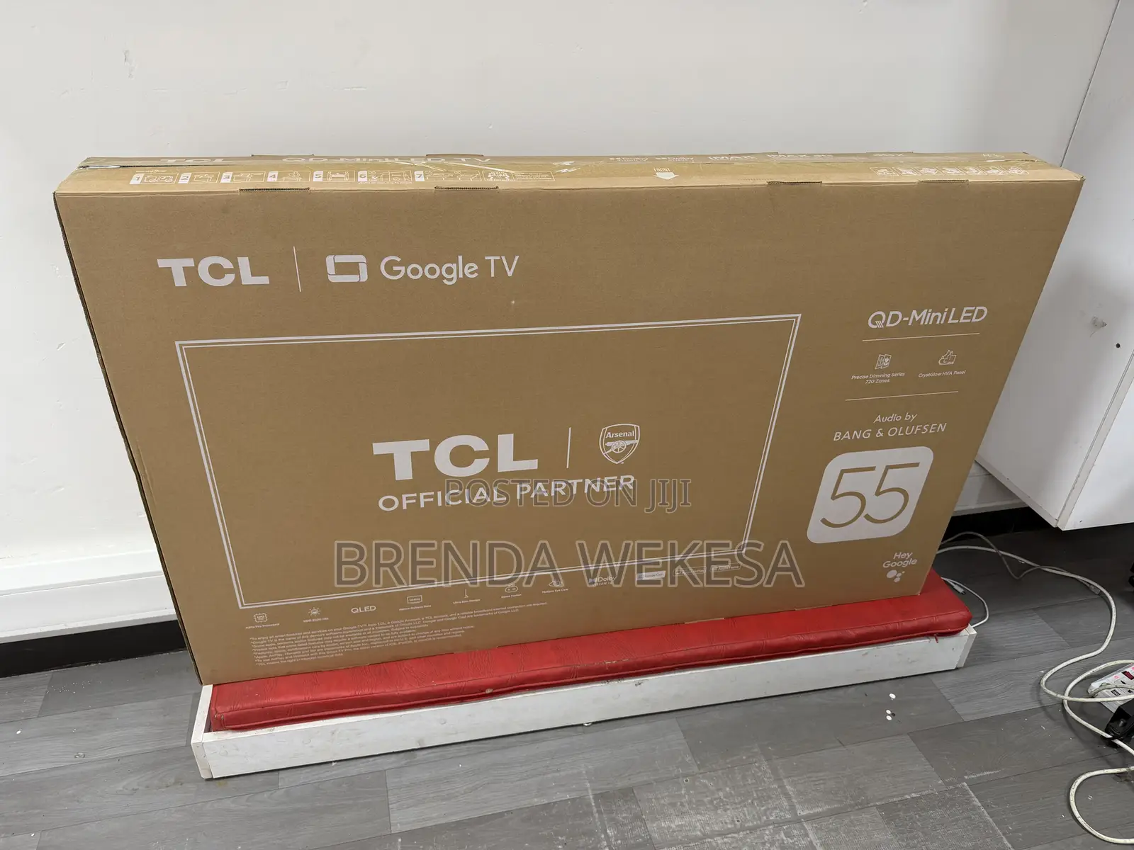 TCL 55c7k - 55 Inch Qd-Miniled , 144hz Refresh Rate, Smart Google Tv