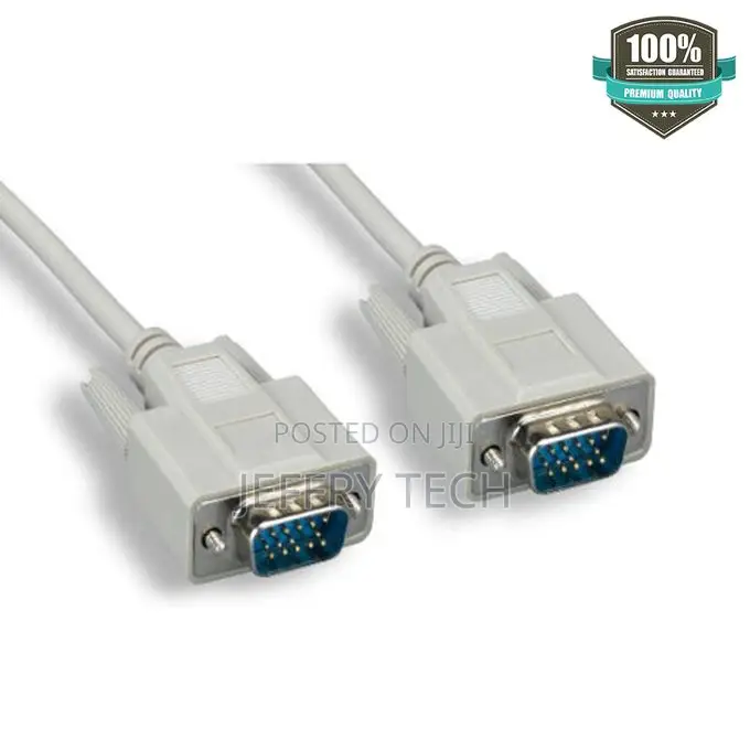 2m Hd15 14-Pin Vga Video Cable for Monitor, Pc
