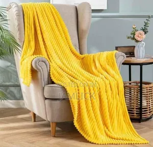 Velvet Fleece Blanket (Plain With Stripes) - Sv