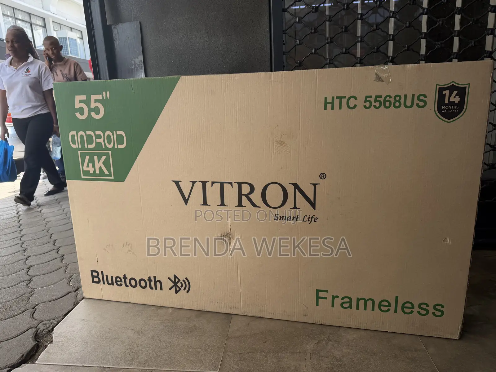 Vitron 55′′ Htc5568us Smart Android FHD Tv (Newmodel)