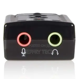 External Mini Usb 2.0 Sound Card With Volume Control for Microphone