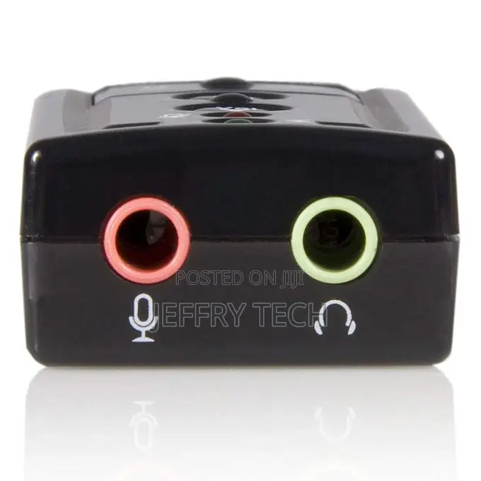 External Mini Usb 2.0 Sound Card With Volume Control for Microphone