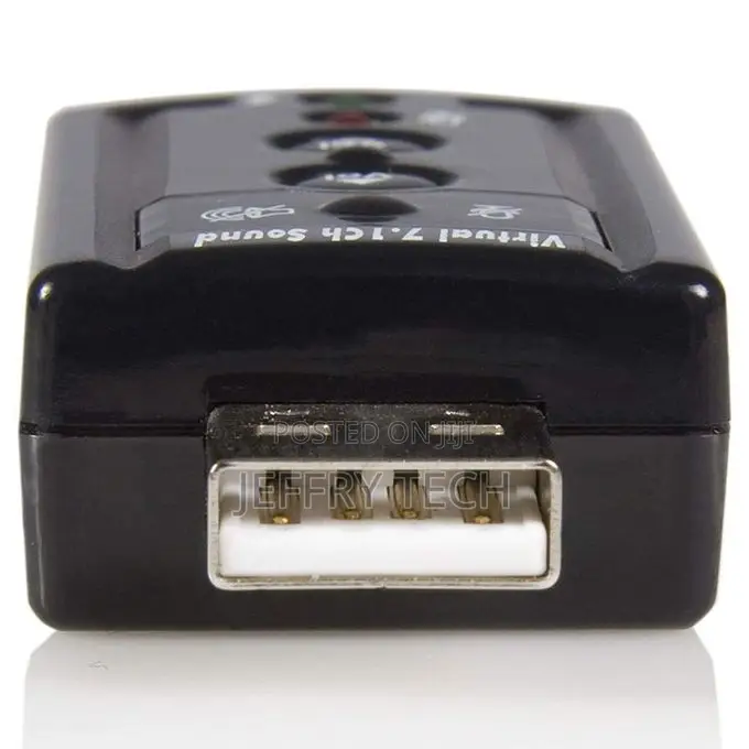 External Mini Usb 2.0 Sound Card With Volume Control for Microphone
