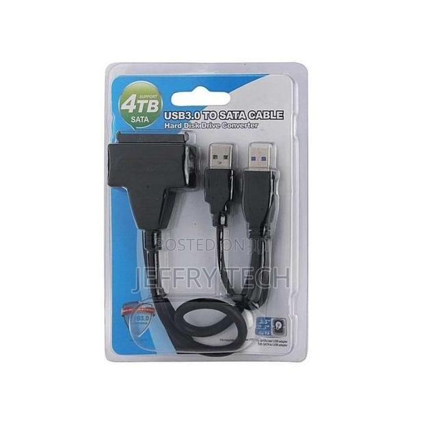 Usb 3.0 to Sata Cable Adapter Supports 2.5" HDD/SSD Hard Drives