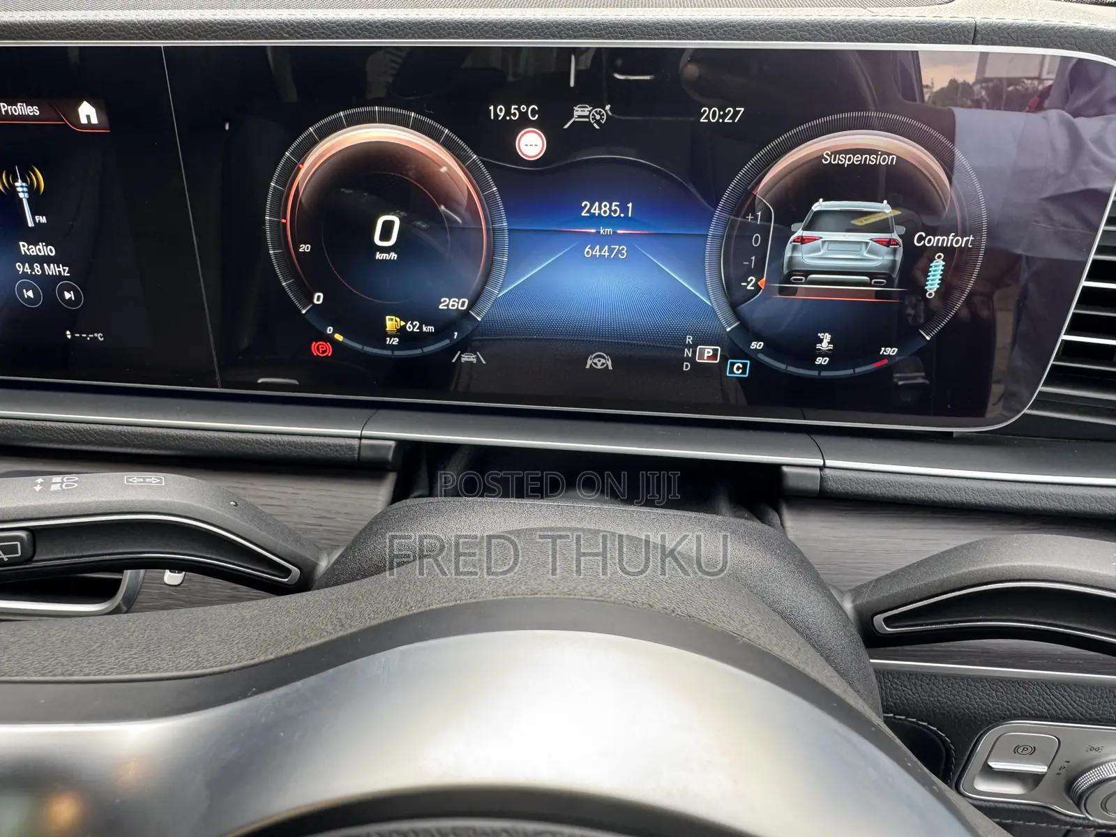 Mercedes-Benz GLE-Class GLE 400d 4MATIC 2020 Blue