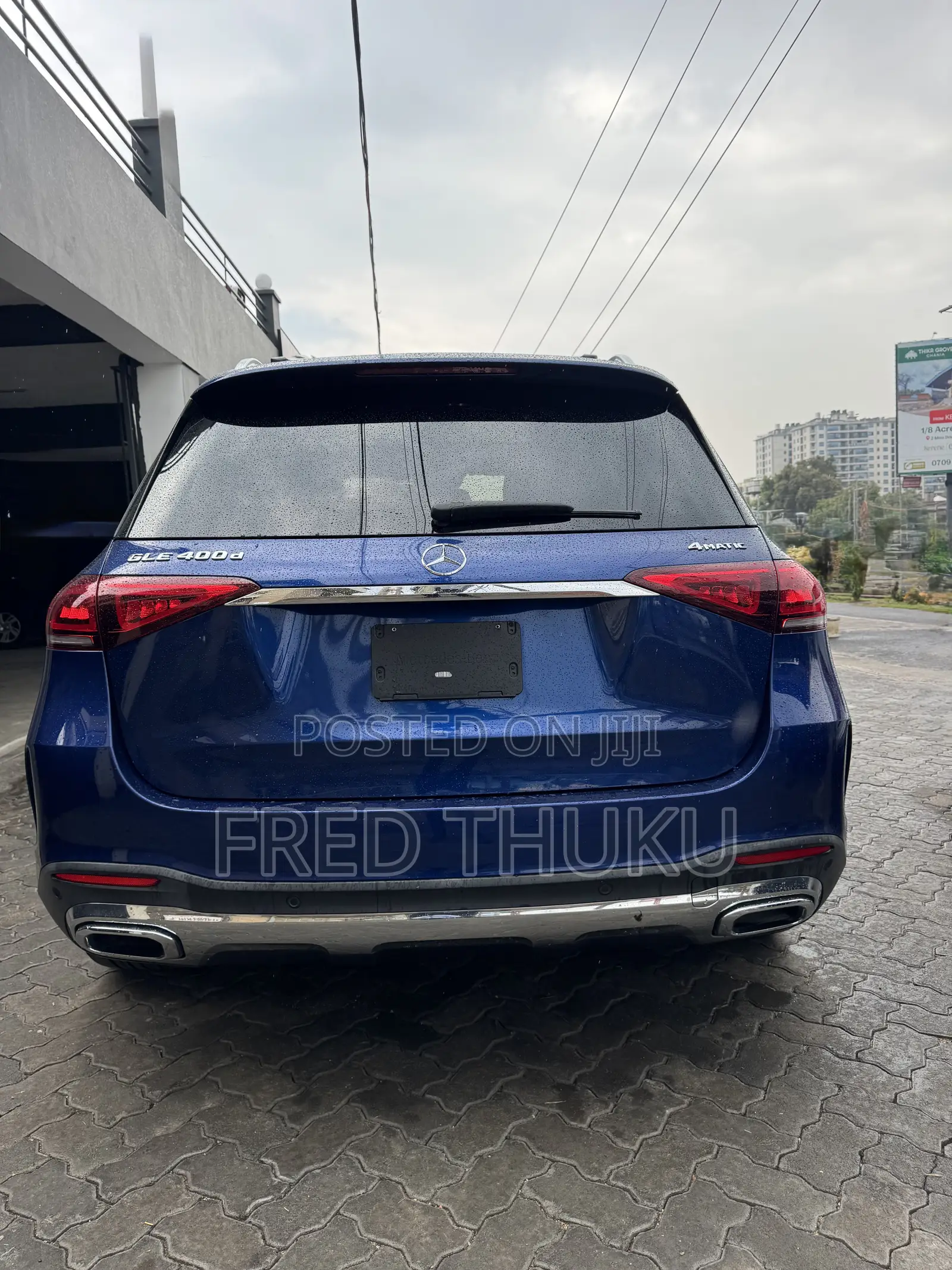 Mercedes-Benz GLE-Class GLE 400d 4MATIC 2020 Blue