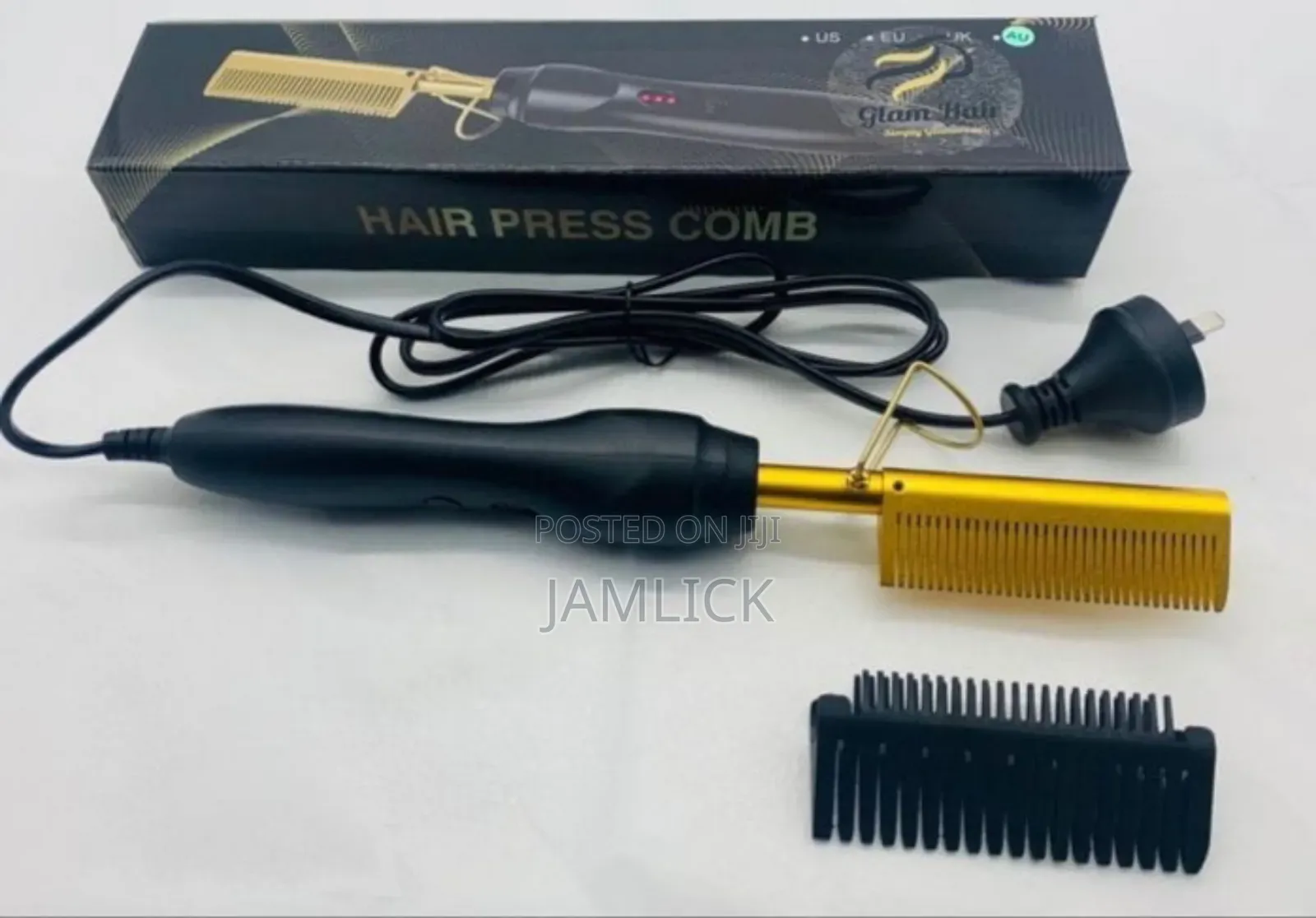 Golden Hot Comb – Electric Hair Straightener - Pm