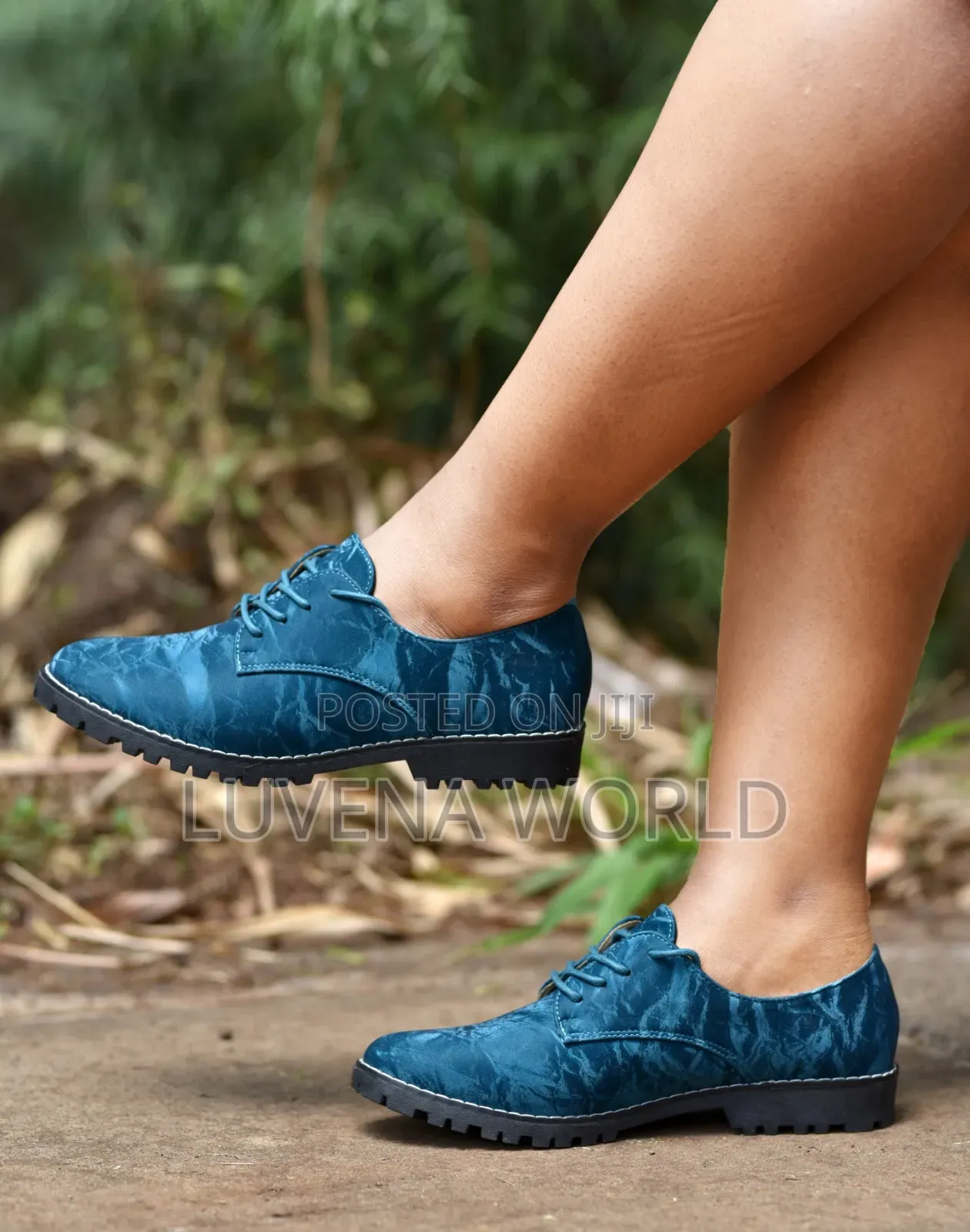 Navy Blue And Maroon Brogues