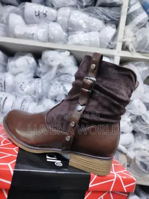 Button Boots