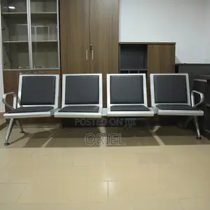 Office Bench : 4-Link Heavy Duty Reception Bench
