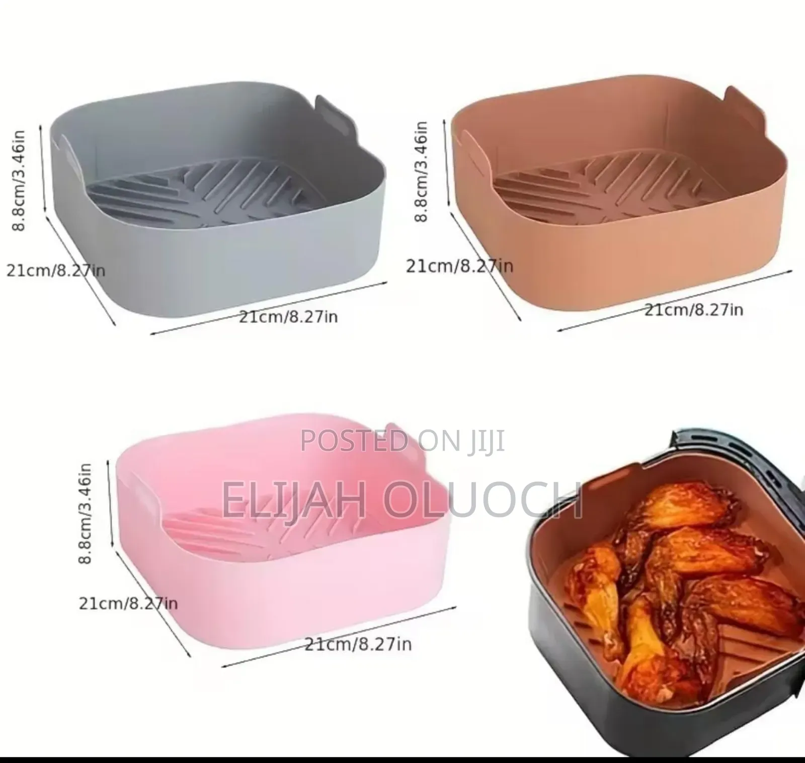 Heavy Foldable Silicon Airfrier Available
