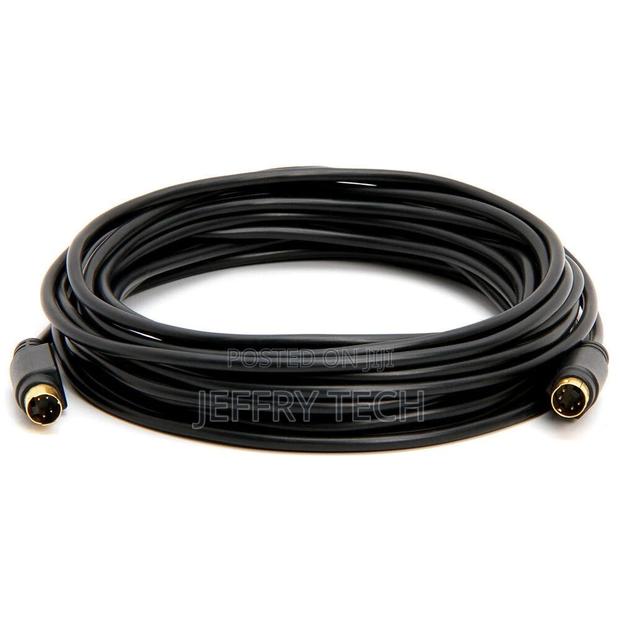 S Video Cable 4 Pin SVHS VCR Camcorder Cord Svideo Male to Male 1.5