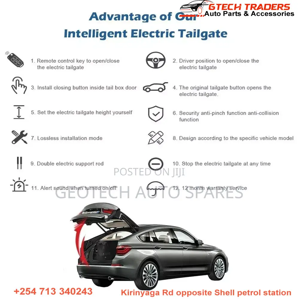 Mazda Cx-5 Electric Boot Shocks / Power Tailgate Kit (New Model)