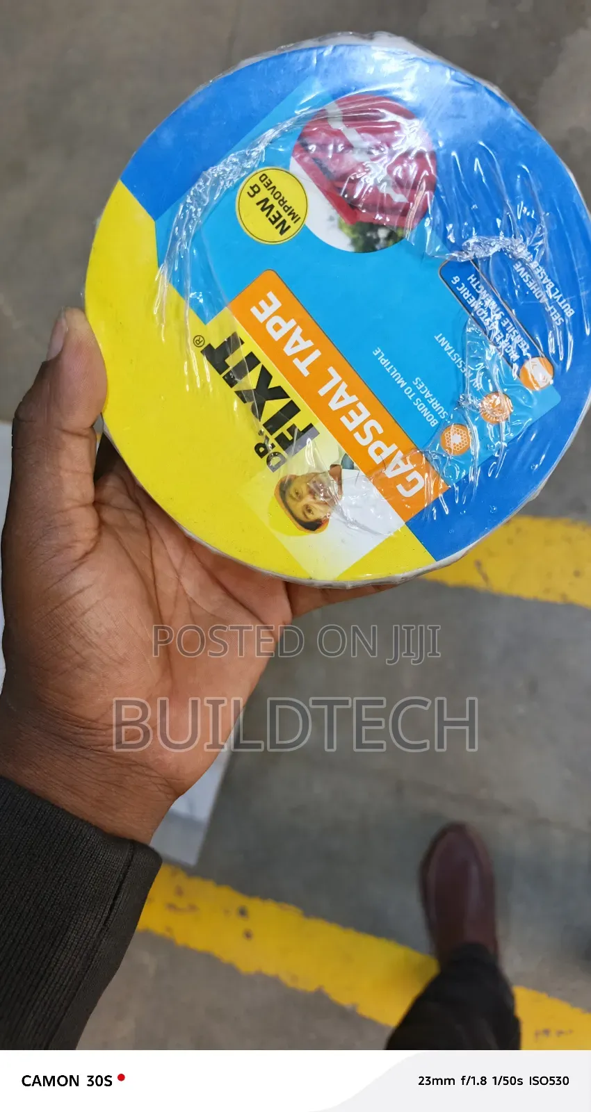 Dr. Fixit Gapseal Tape – High Strength Self-Adhesive Seal