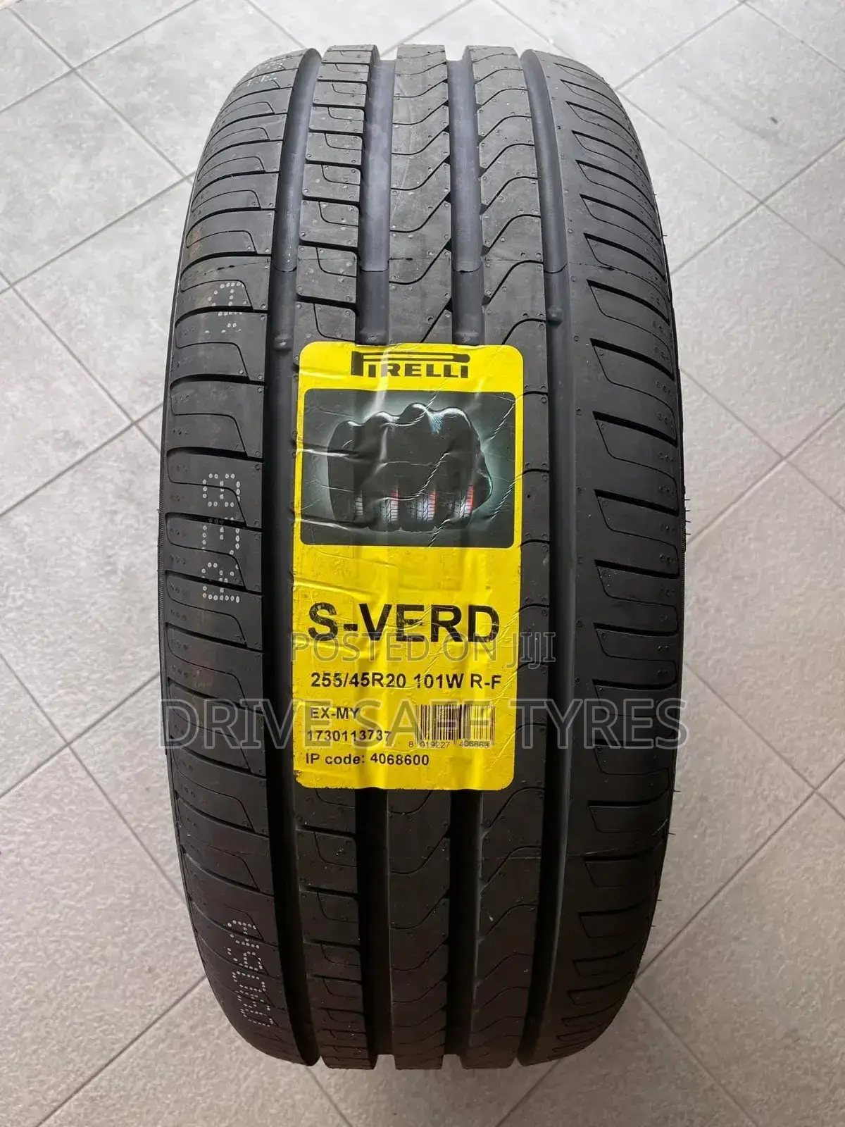 255/45 R 20 Brand New S- Verd Pirelli Tyre