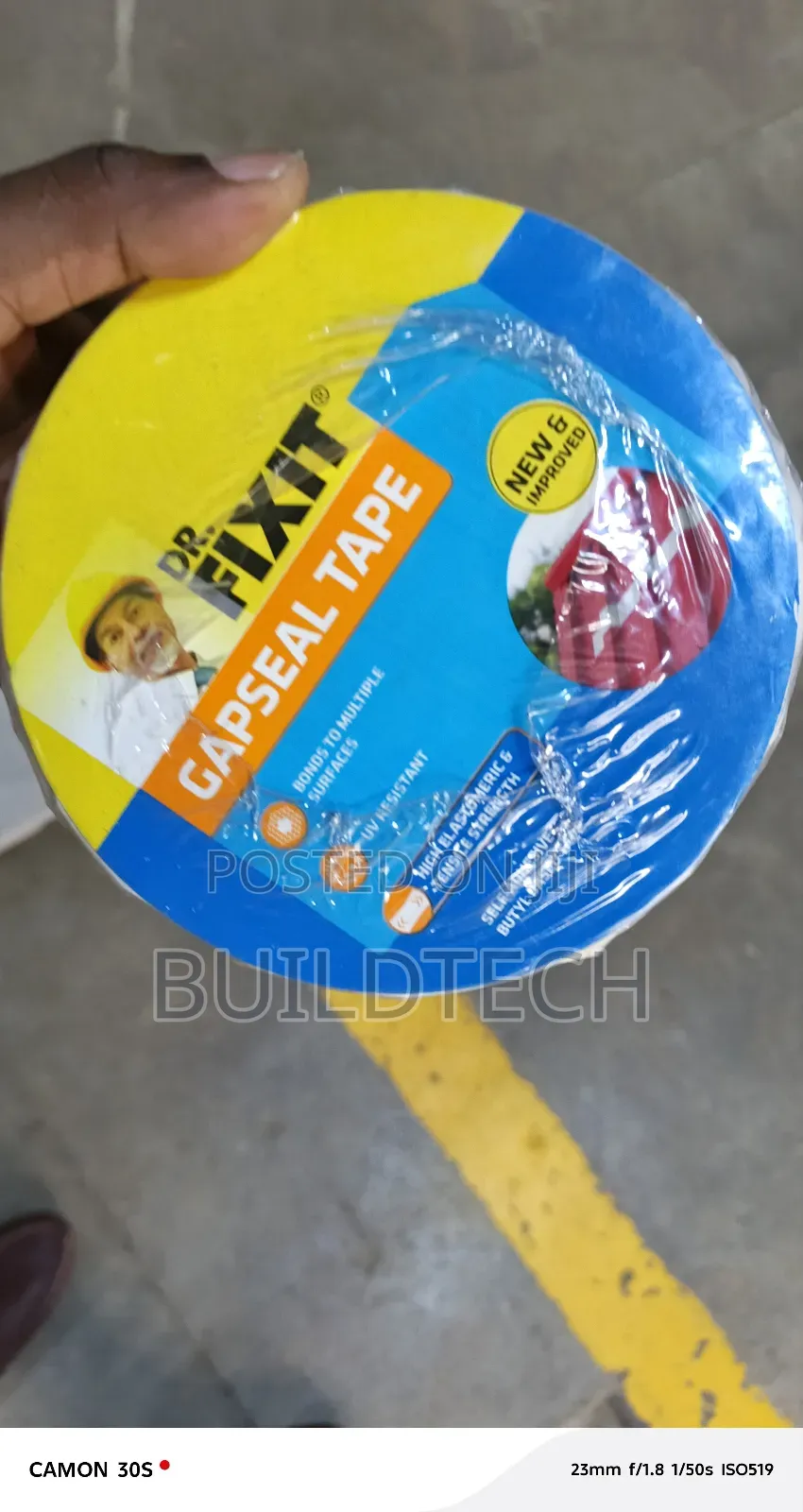 Dr. Fixit Gapseal Tape – Instant Leak Stopper