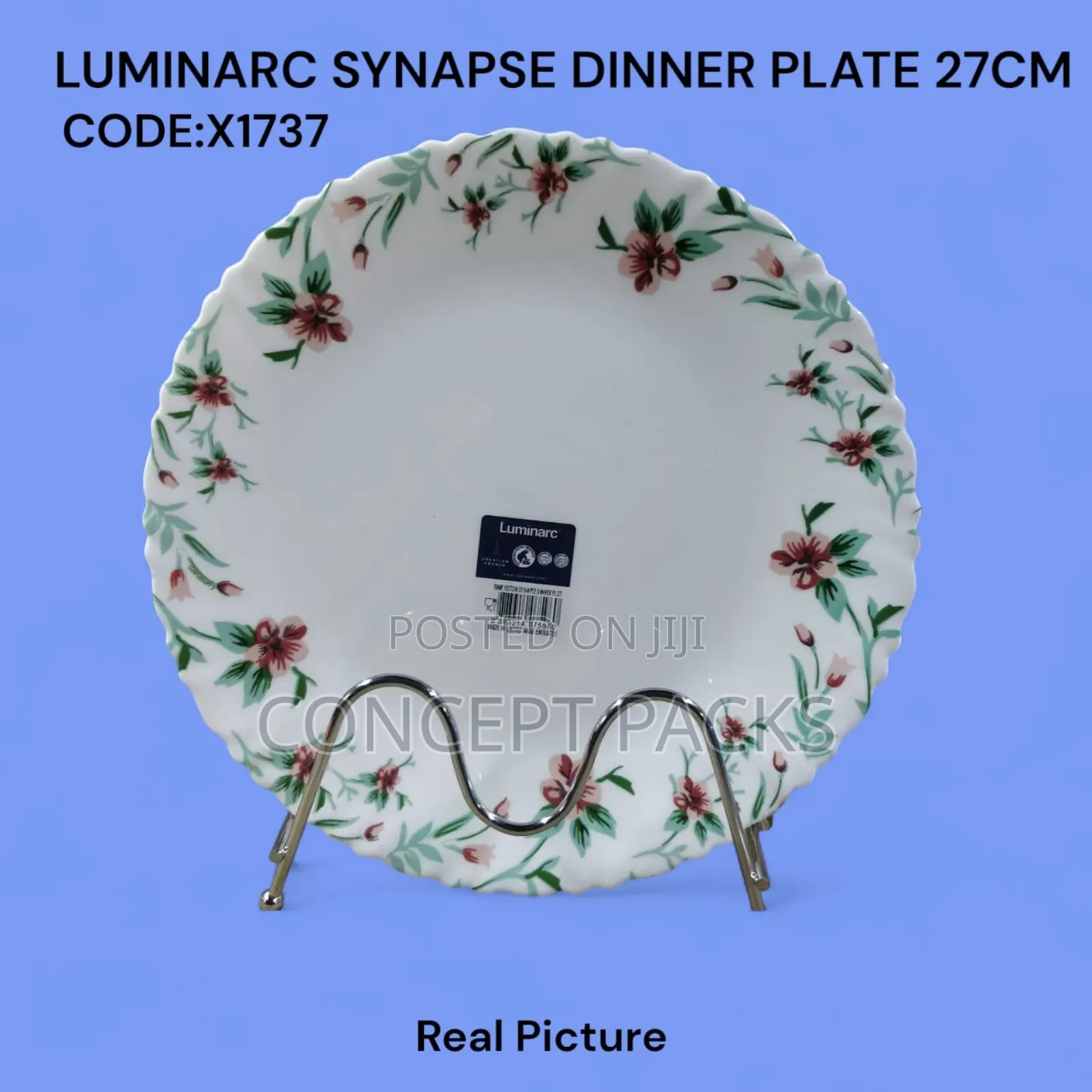 X1737 Luminarc Synapse Dinner Plate 11" a Set of 6pcs.