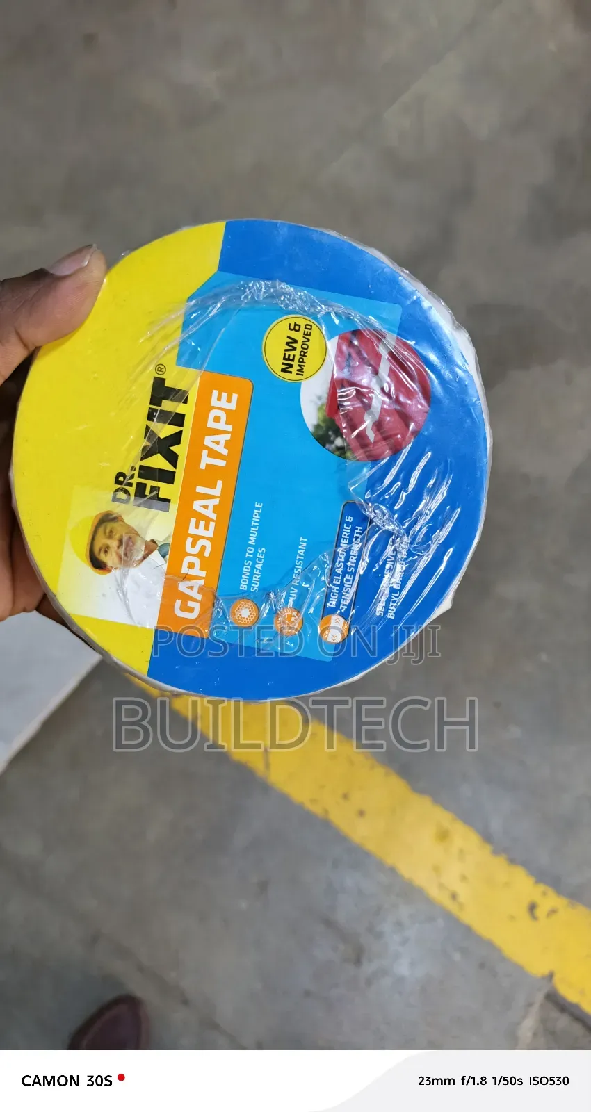 Dr. Fixit Gapseal Tape – Multi-Surface Bonding Tape