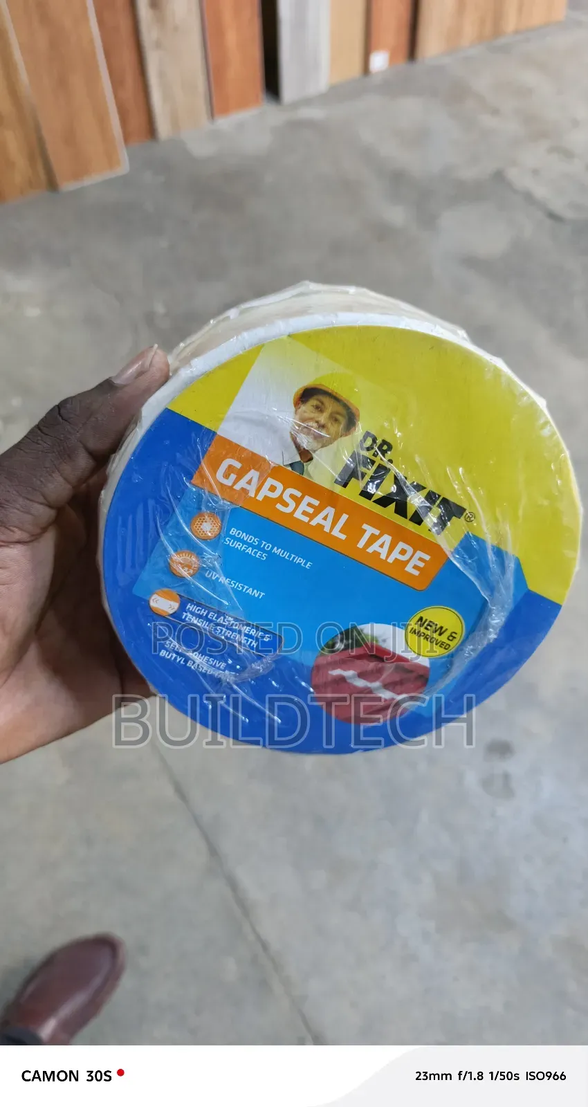 Dr. Fixit Gapseal Tape – Durable Elastomeric Sealing Tape