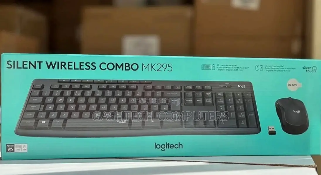 Logitech Silent Wireless Keyboard Mouse Mk295