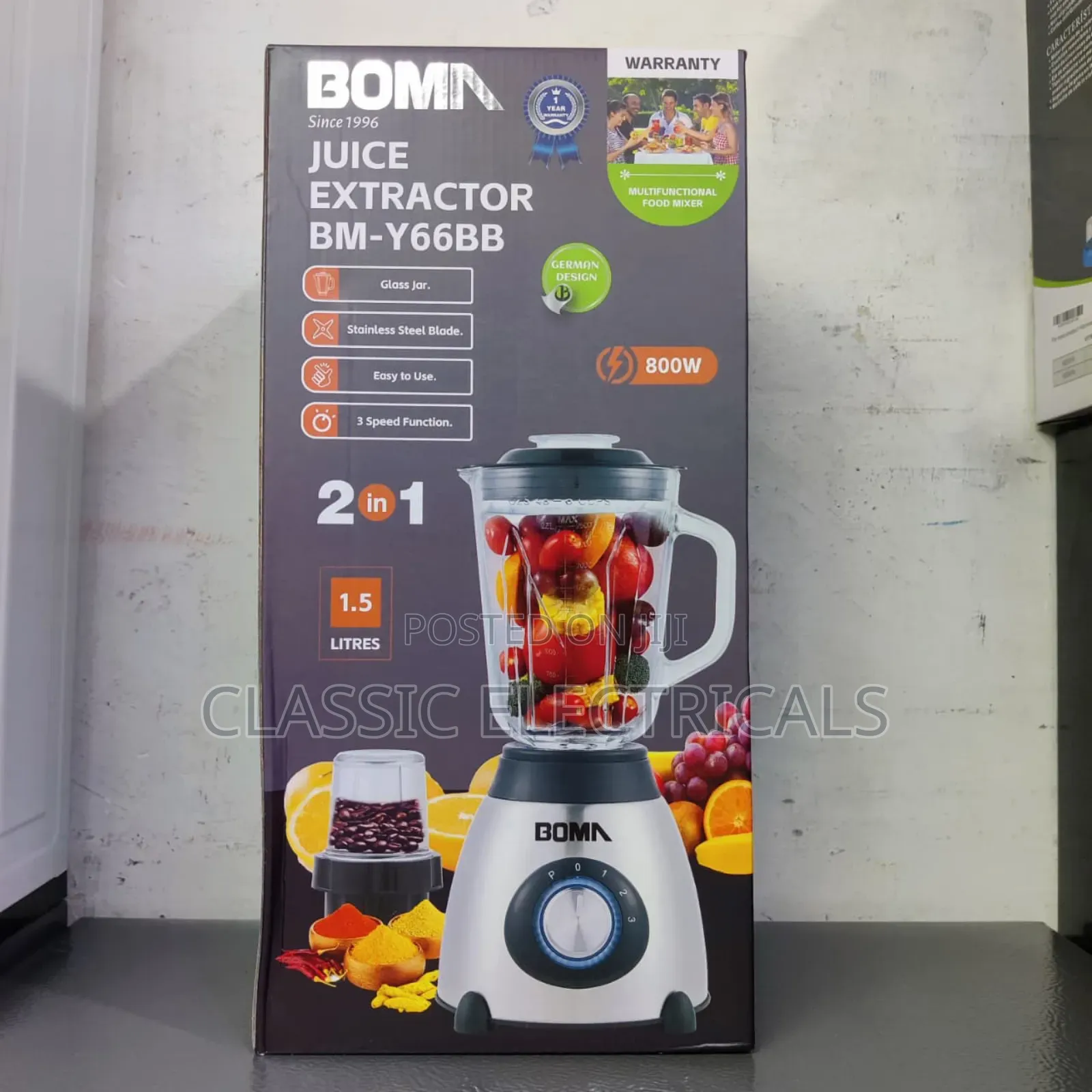 *Boma 2in1 Blender