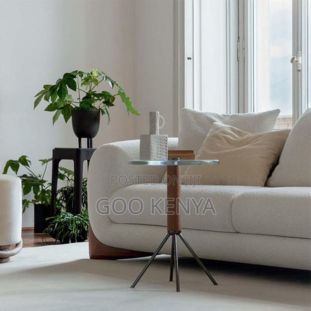 Home Sofa; White Upholstered Sofa Set With Solid Wood Base - thumbnail 7